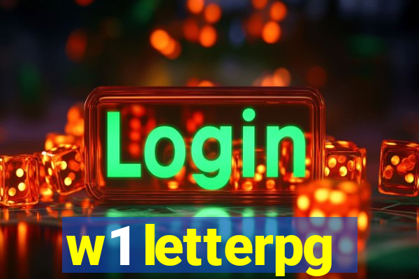 w1 letterpg